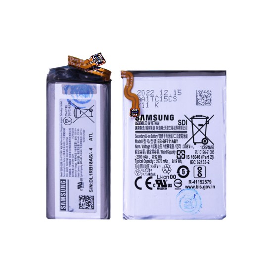 Battery EB-BF711ABY for Samsung Galaxy Z Flip3/F711b 930mAh+2370mAh